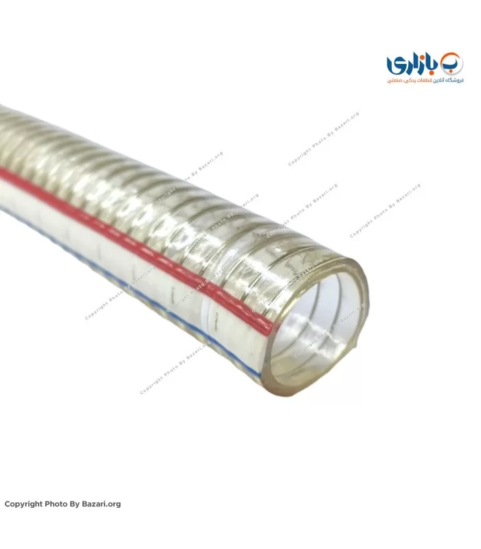 شیلنگ آبنما فنر دار سایز 1 اینچ مواد غذایی سه خط