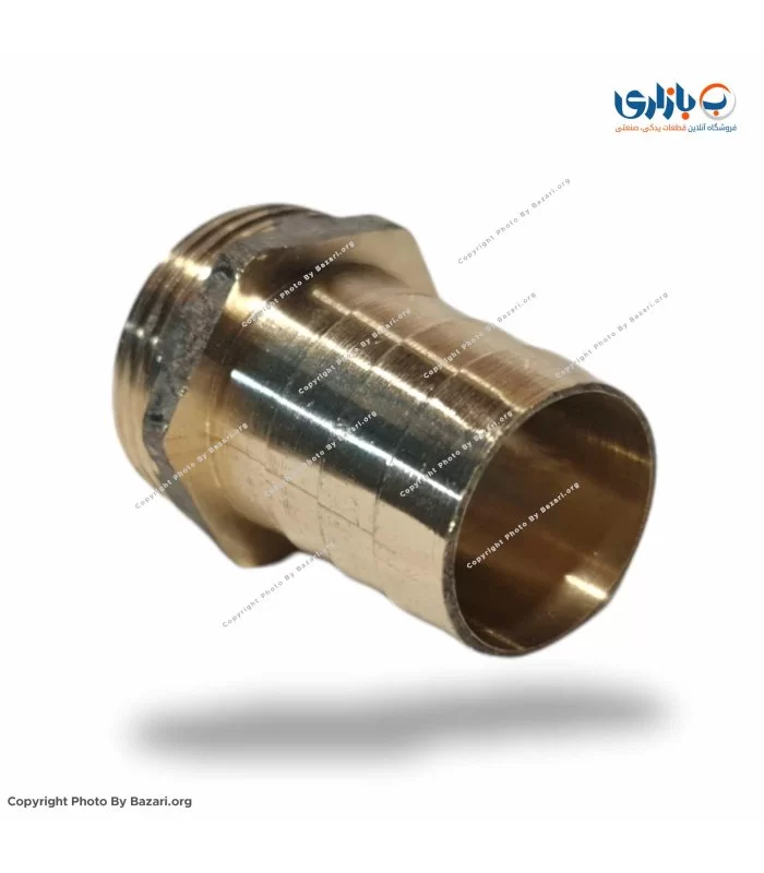 سرشیلنگی برنجی 1 اینچ شیلنگ 3