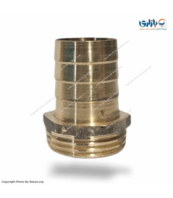 سرشیلنگی برنجی 1 اینچ شیلنگ 3