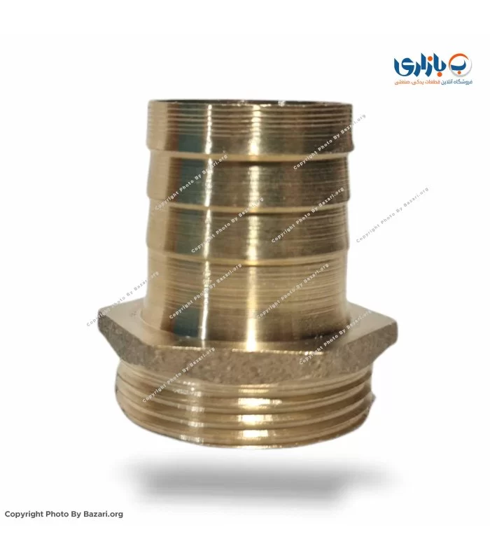 سرشیلنگی برنجی 1/4-1 اینچ شیلنگ 4