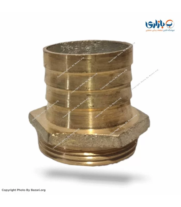 سرشیلنگی برنجی 1/2-1 اینچ شیلنگ 5