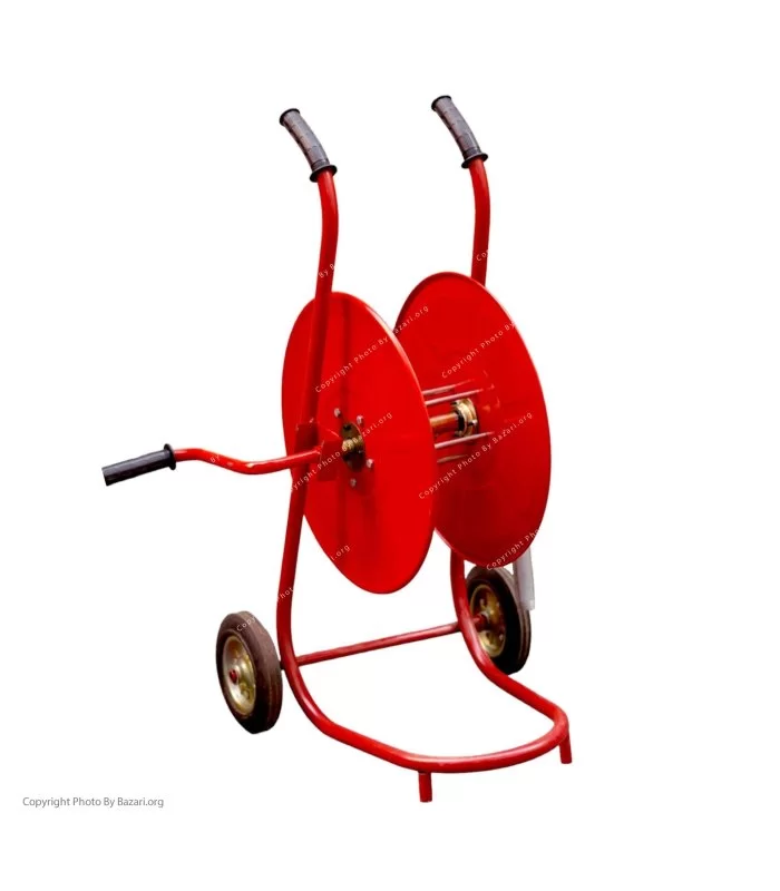 شیلنگ جمع کن 2 چرخ 50 متری هندلی سایز 1/2 اینچ آرامیس (Aramis)