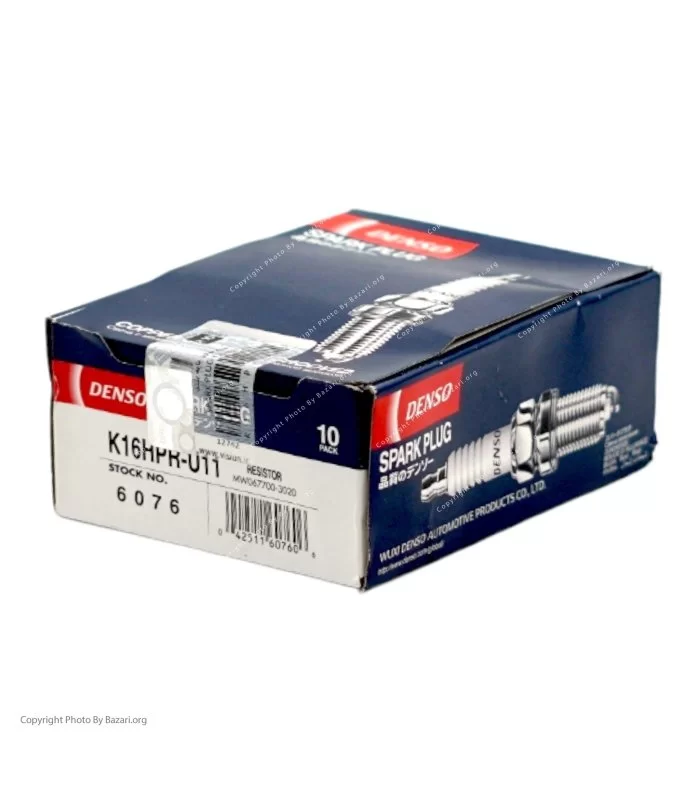 شمع خودرو تک پلاتین پایه بلند دنسو DENSO مدل DENSO K16HPR-U11 (چین)