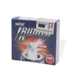 شمع خودرو سوزنی تک پلاتین ایریدیوم پایه کوتاه ان جی کی NGK مدل BKR6EIX-11 (ژاپن)