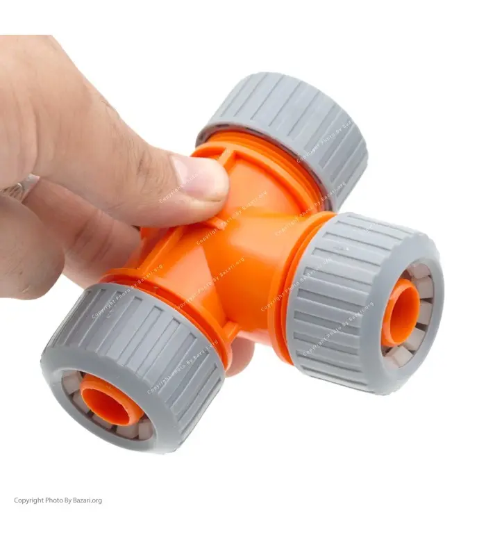 رابط پلاستیکی شیلنگ مهره دار 3/4 اینچ