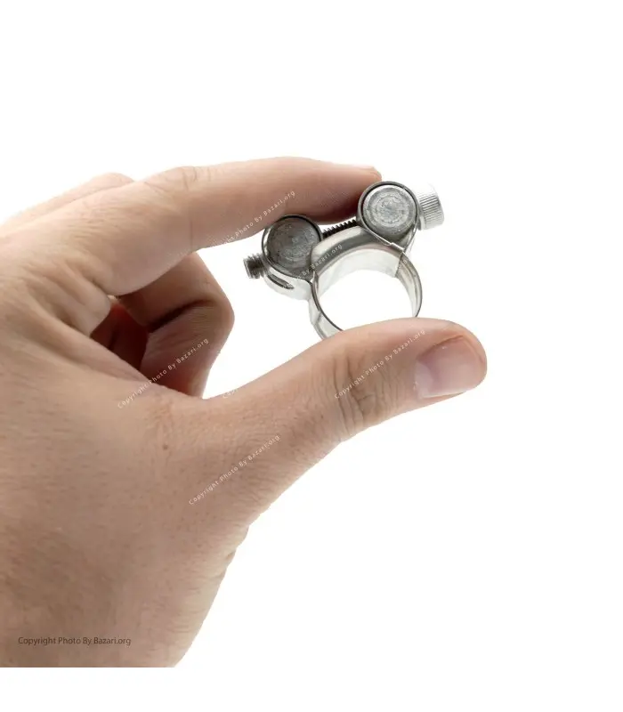 بست استیل آچاری فشار قوی سایز 22-20 کارنت (Carnet)