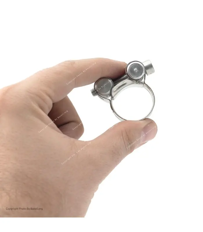 بست استیل آچاری فشار قوی سایز 27-25 کارنت (Carnet)