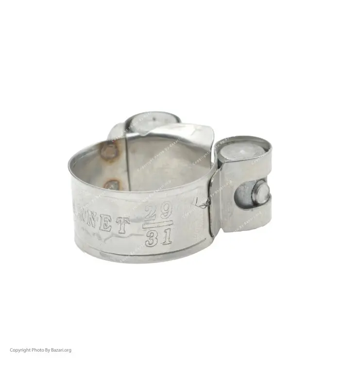 بست استیل آچاری فشار قوی سایز 31-29 کارنت (Carnet)