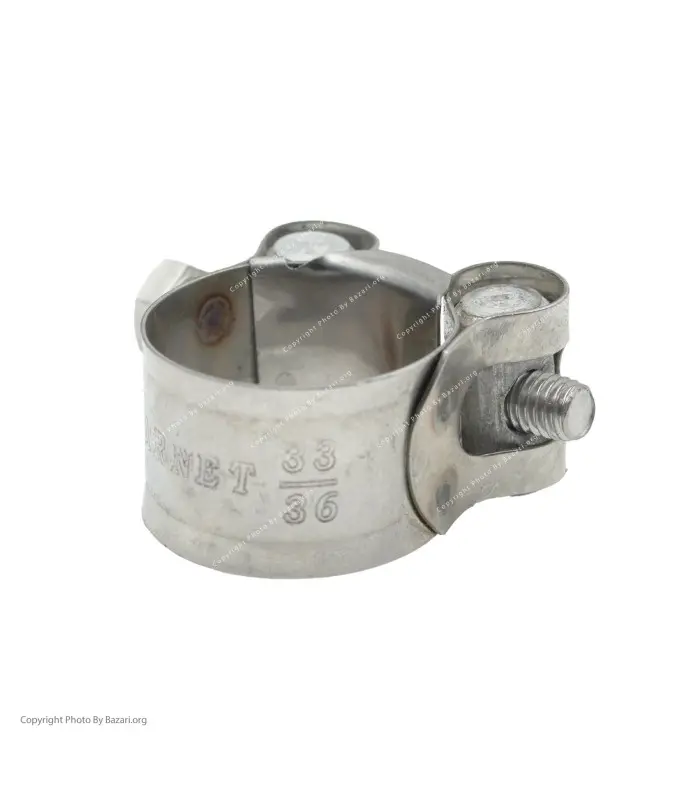 بست استیل آچاری فشار قوی سایز 36-33 کارنت (Carnet)