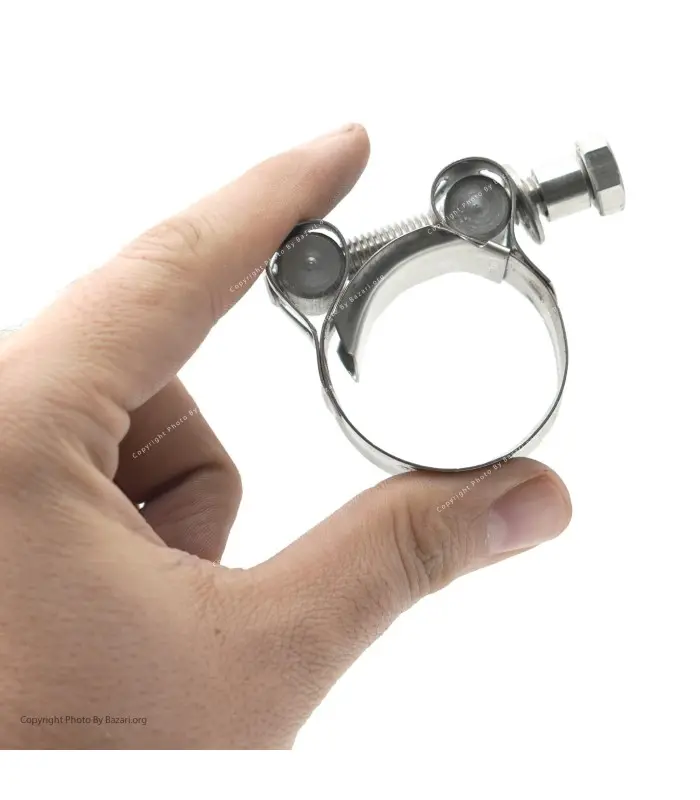 بست استیل آچاری فشار قوی سایز 40-37 کارنت (Carnet)