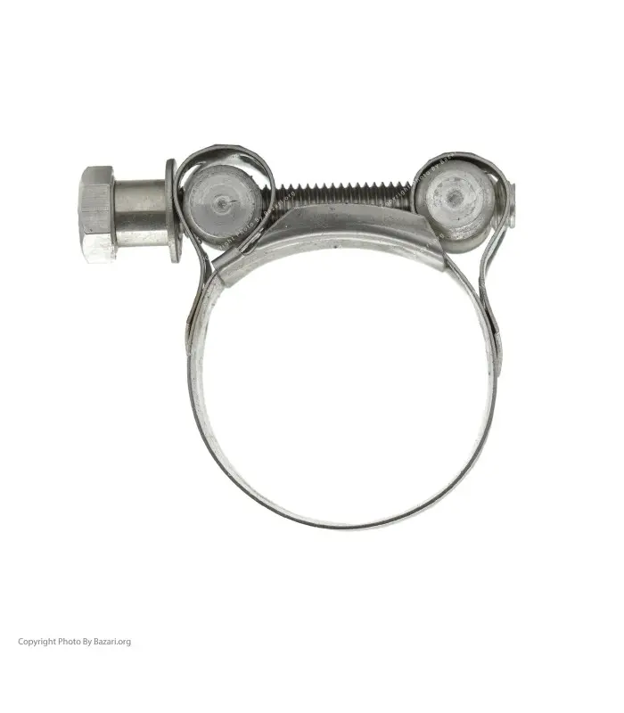 بست استیل آچاری فشار قوی سایز 43-40 کارنت (Carnet)