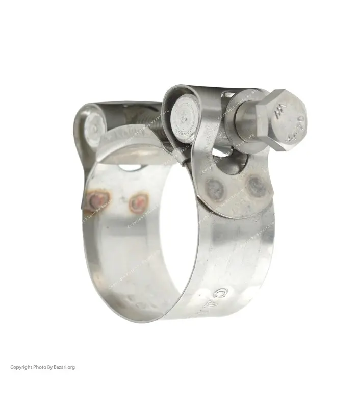 بست استیل آچاری فشار قوی سایز 43-40 کارنت (Carnet)