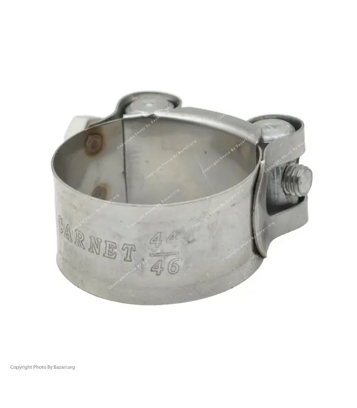 بست استیل آچاری فشار قوی سایز 46-44 کارنت (Carnet)