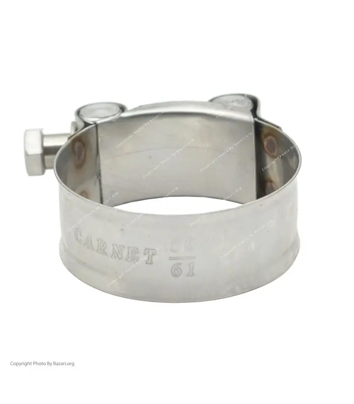 بست استیل آچاری فشار قوی سایز 61-56 کارنت (Carnet)