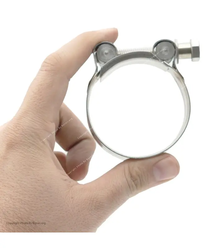 بست استیل آچاری فشار قوی سایز 61-56 کارنت (Carnet)