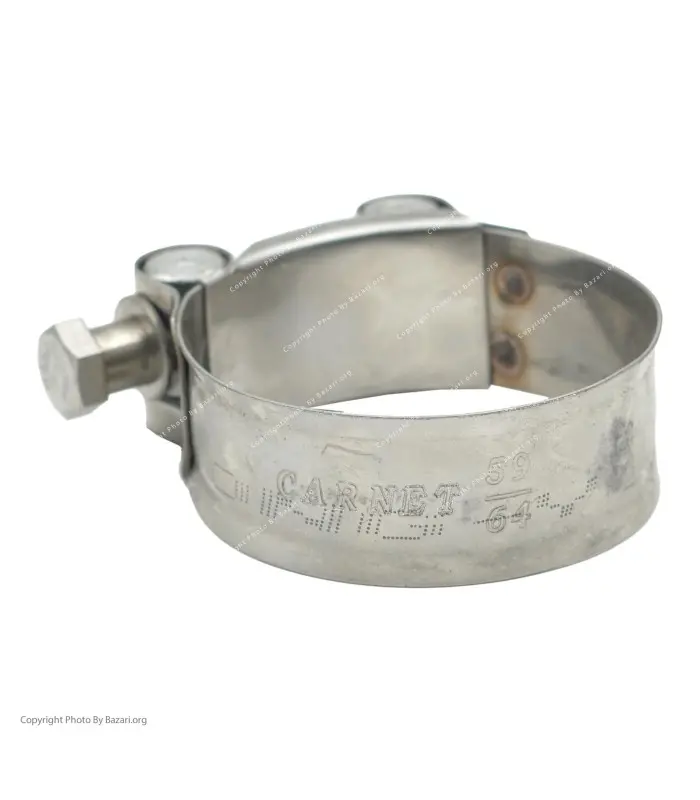 بست استیل آچاری فشار قوی سایز 64-59 کارنت (Carnet)