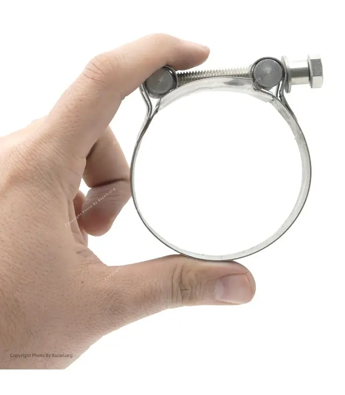 بست استیل آچاری فشار قوی سایز 67-62 کارنت (Carnet)