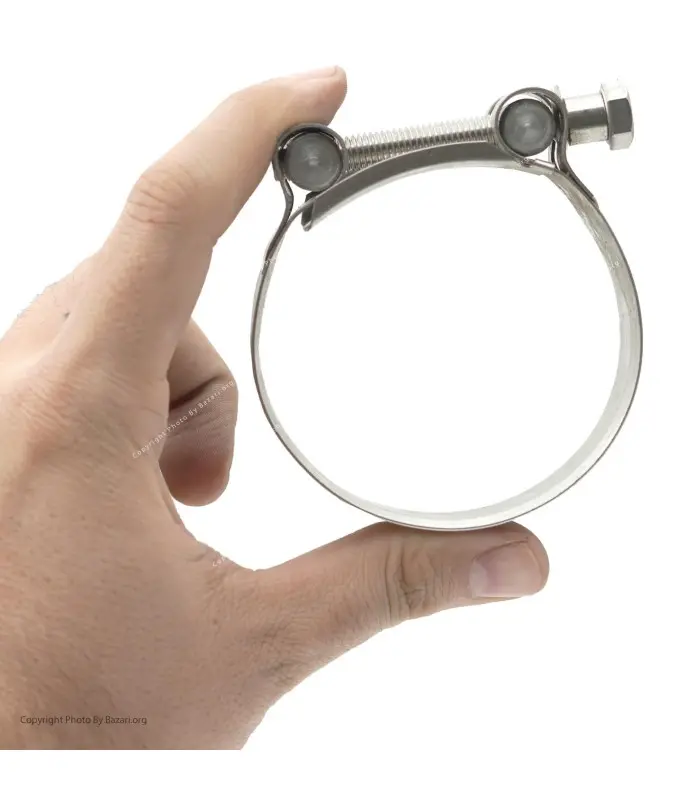 بست استیل آچاری فشار قوی سایز 74-68 کارنت (Carnet)