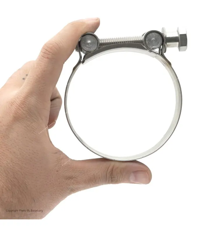 بست استیل آچاری فشار قوی سایز 83-76 کارنت (Carnet)