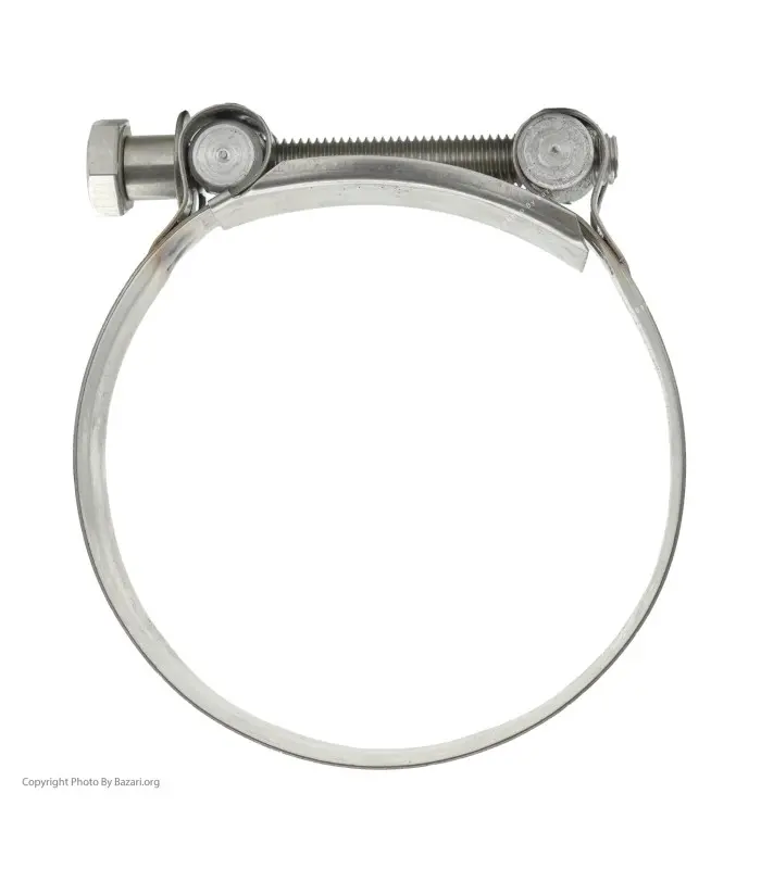 بست استیل آچاری فشار قوی سایز 102-92 کارنت (Carnet)