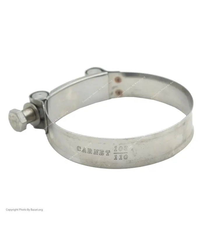 بست استیل آچاری فشار قوی سایز 110-103 کارنت (Carnet)