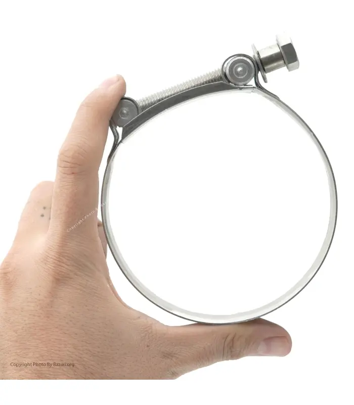 بست استیل آچاری فشار قوی سایز 110-103 کارنت (Carnet)