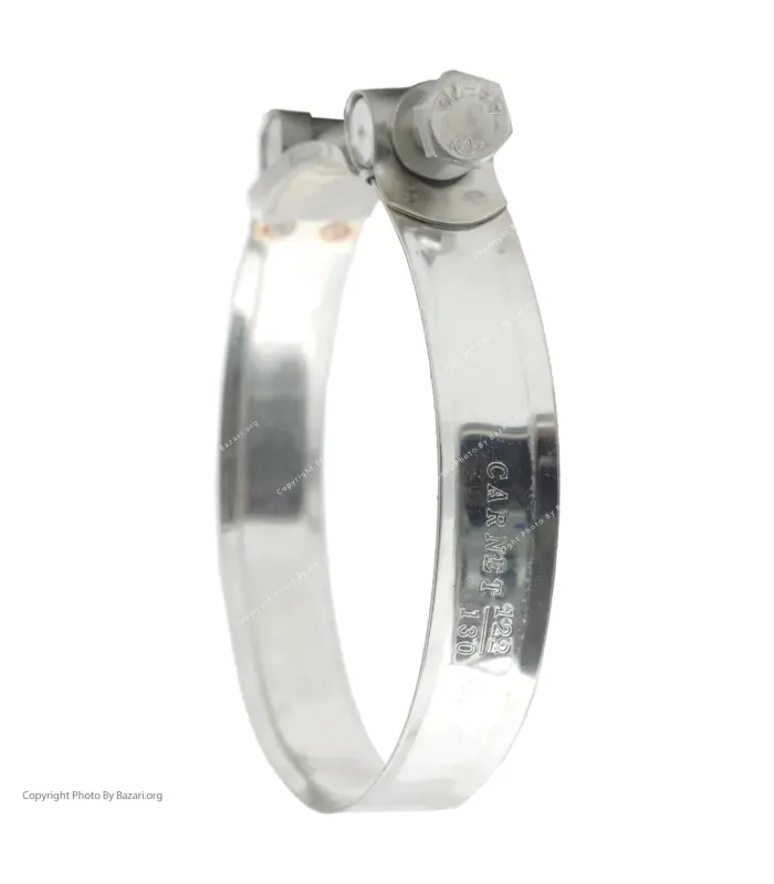 بست استیل آچاری فشار قوی سایز 130-122 کارنت (Carnet)