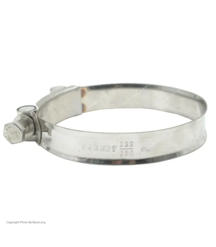 بست استیل آچاری فشار قوی سایز 130-122 کارنت (Carnet)