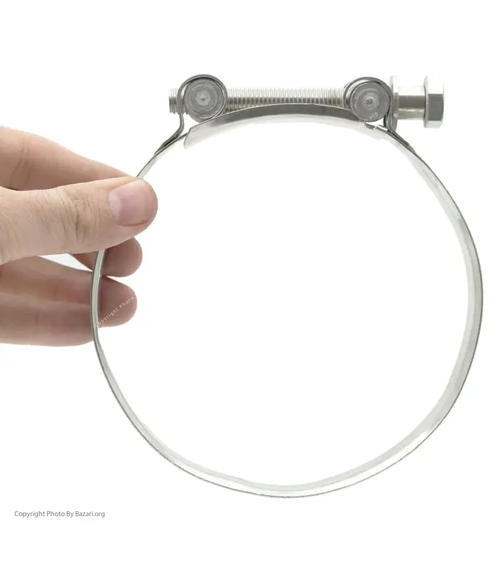 بست استیل آچاری فشار قوی سایز 130-122 کارنت (Carnet)