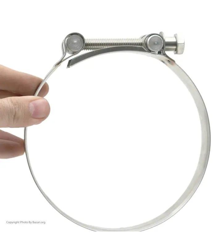 بست استیل آچاری فشار قوی سایز 143-138 کارنت (Carnet)