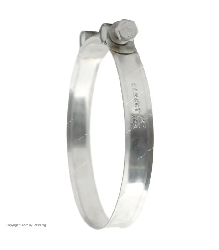 بست استیل آچاری فشار قوی سایز 160-147 کارنت (Carnet)