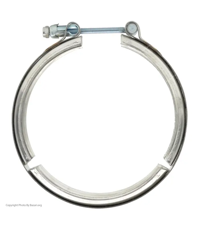 بست استیل شیاردار فشار قوی سایز 142 کلمپر (Clamper)