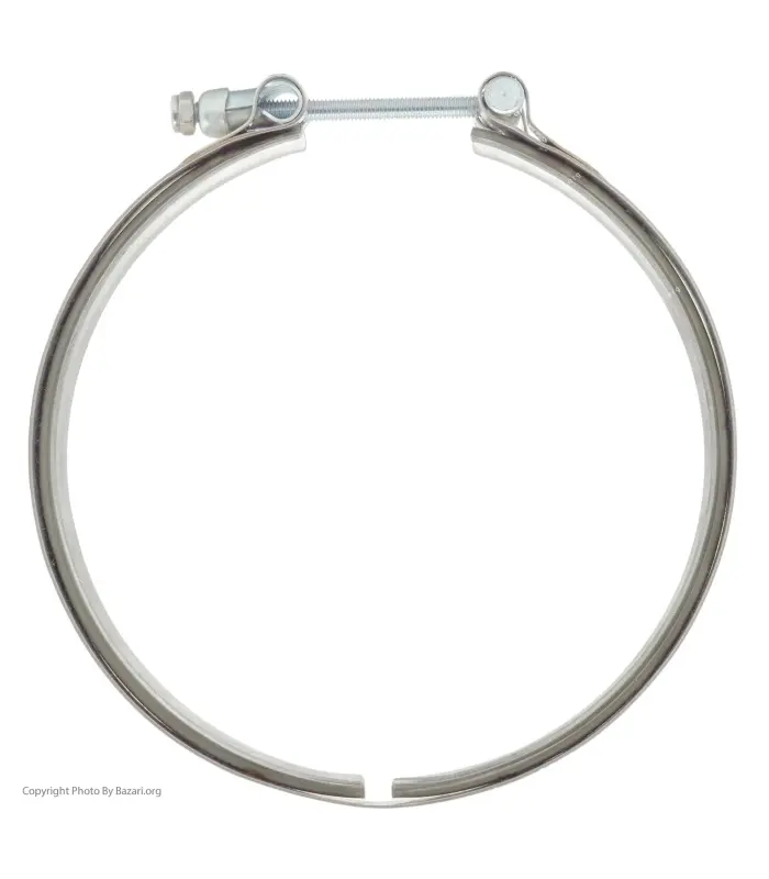 بست استیل شیاردار فشار قوی سایز 170 کلمپر (Clamper)