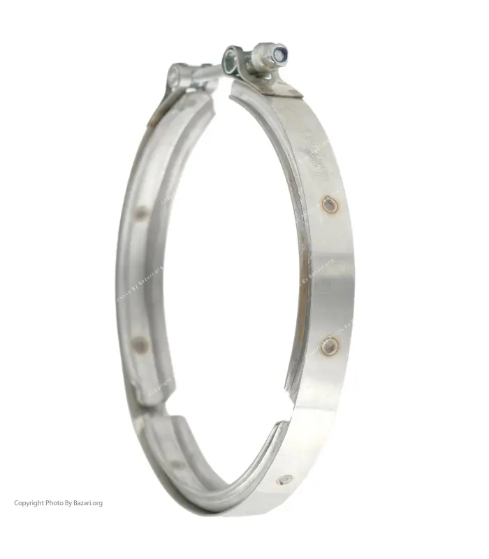 بست استیل شیاردار فشار قوی سایز 170 کلمپر (Clamper)