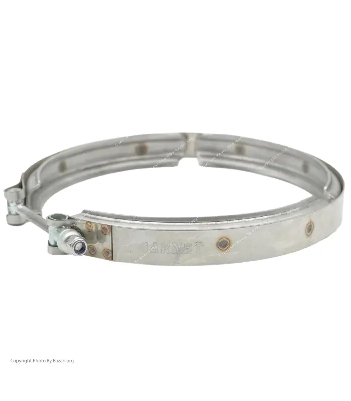 بست استیل شیاردار فشار قوی سایز 170 کلمپر (Clamper)