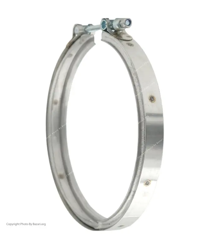 بست استیل شیاردار فشار قوی سایز 190 کلمپر (Clamper)