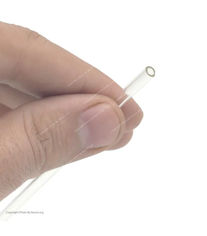 شیلنگ پنوماتیک پلی اورتان 4x2.5 شفاف (چین)