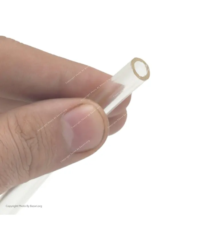 شیلنگ پنوماتیک پلی اورتان 6.5x10 شفاف (چین)