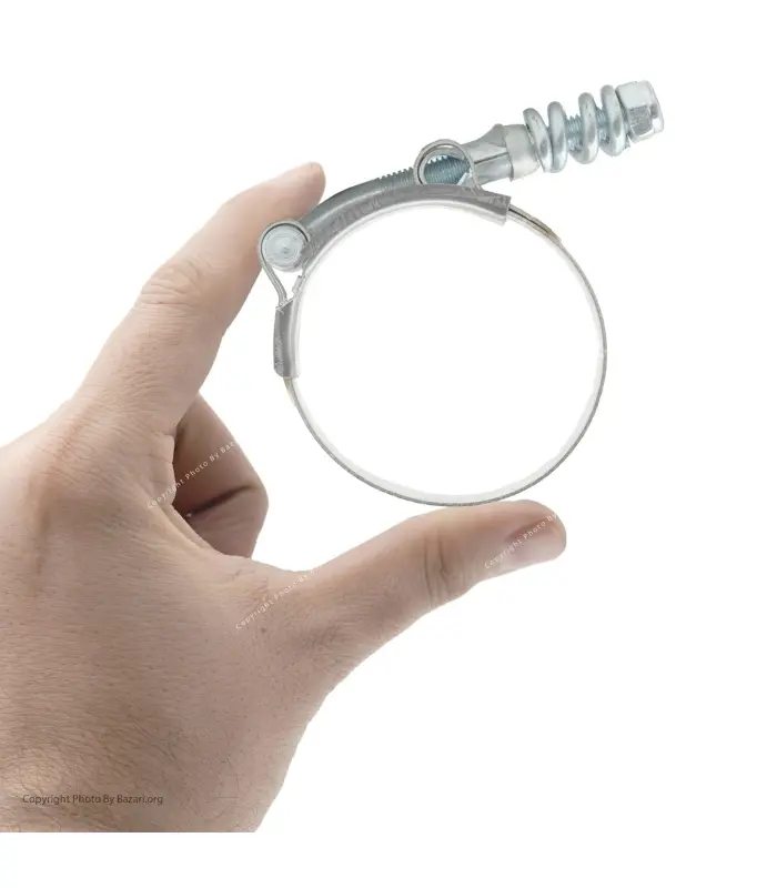 بست استیل فنردار فشار قوی سایز 68-60 کارنت (Carnet)