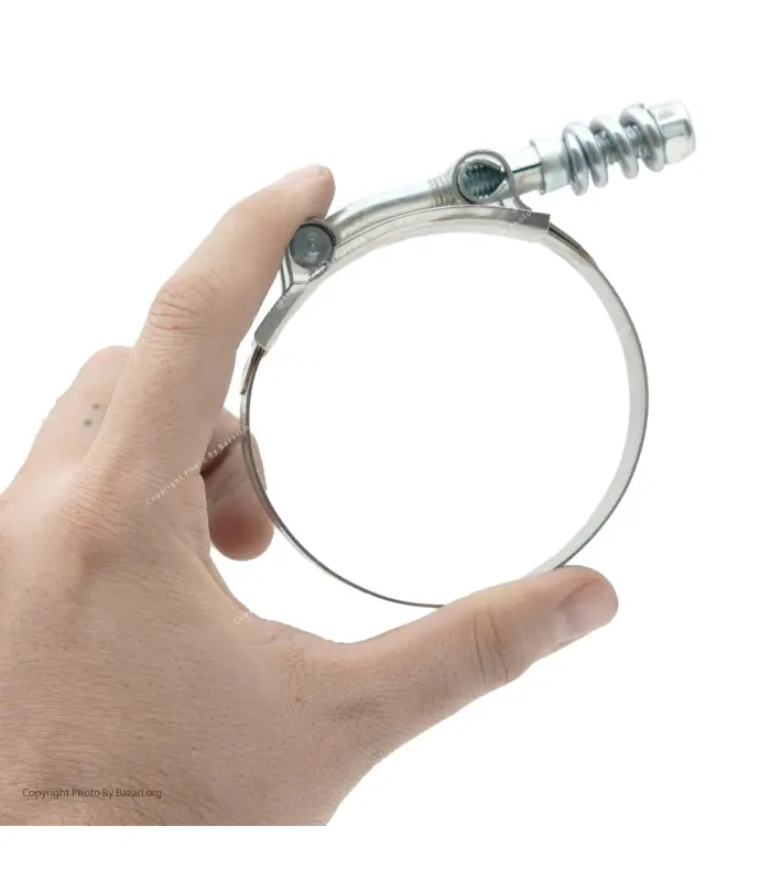 بست استیل فنردار فشار قوی سایز 84-76 کارنت (Carnet)