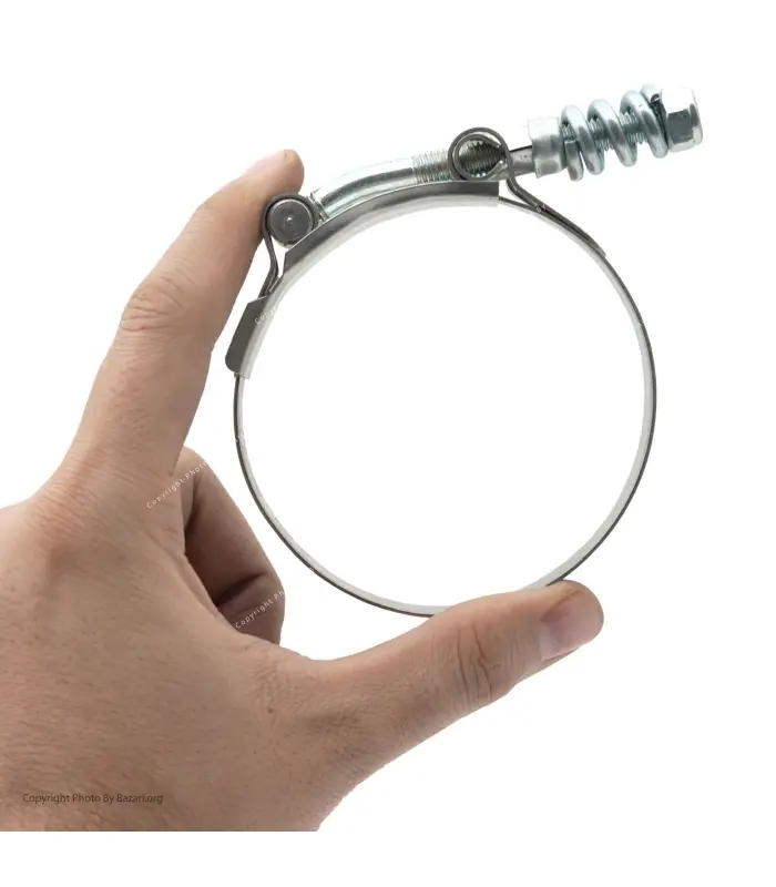 بست استیل فنردار فشار قوی سایز 89-81 کارنت (Carnet)