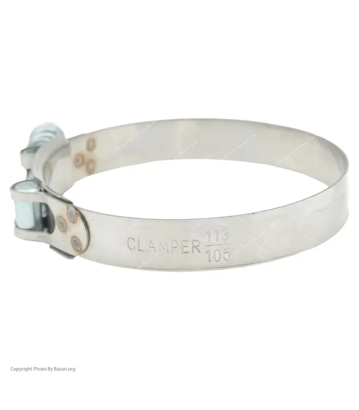 بست استیل فنردار فشار قوی سایز 113-105 کارنت (Carnet)