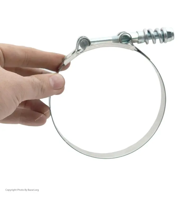 بست استیل فنردار فشار قوی سایز 113-105 کارنت (Carnet)