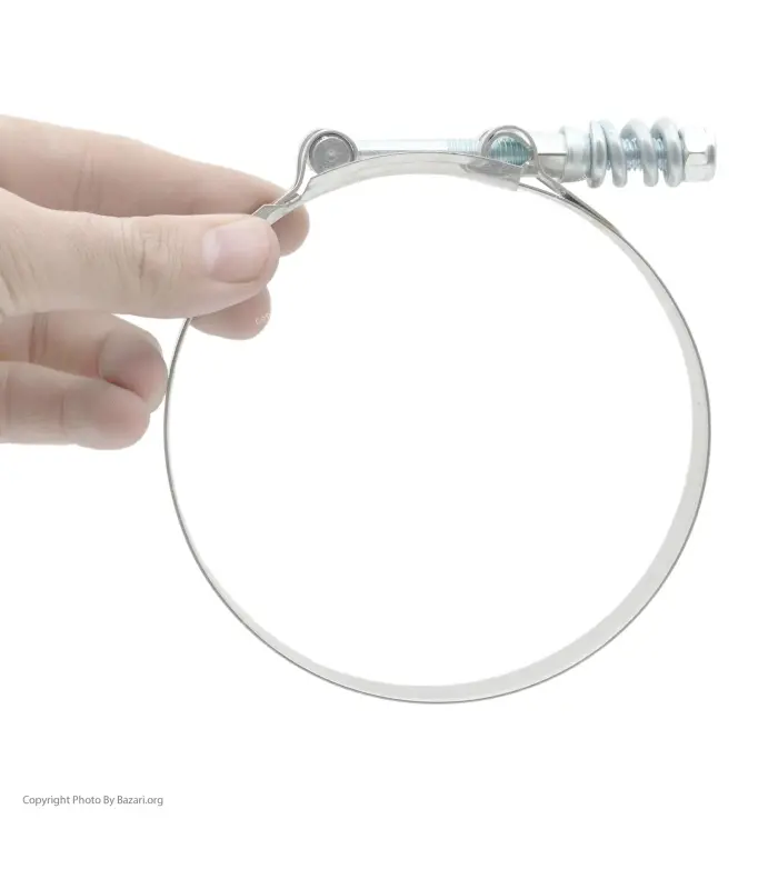 بست استیل فنردار فشار قوی سایز 123-115 کارنت (Carnet)