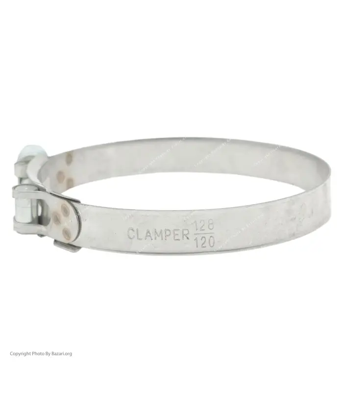 بست استیل فنردار فشار قوی سایز 128-120 کارنت (Carnet)