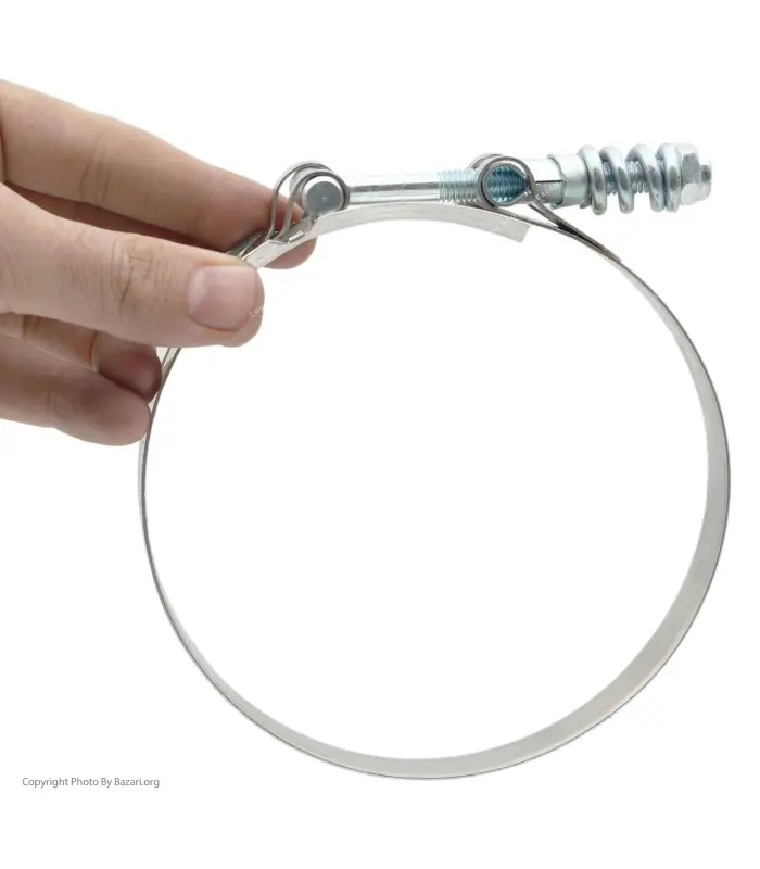 بست استیل فنردار فشار قوی سایز 133-125 کارنت (Carnet)