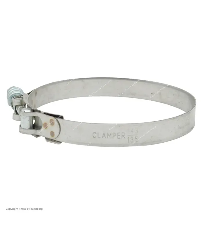 بست استیل فنردار فشار قوی سایز 143-135 کارنت (Carnet)