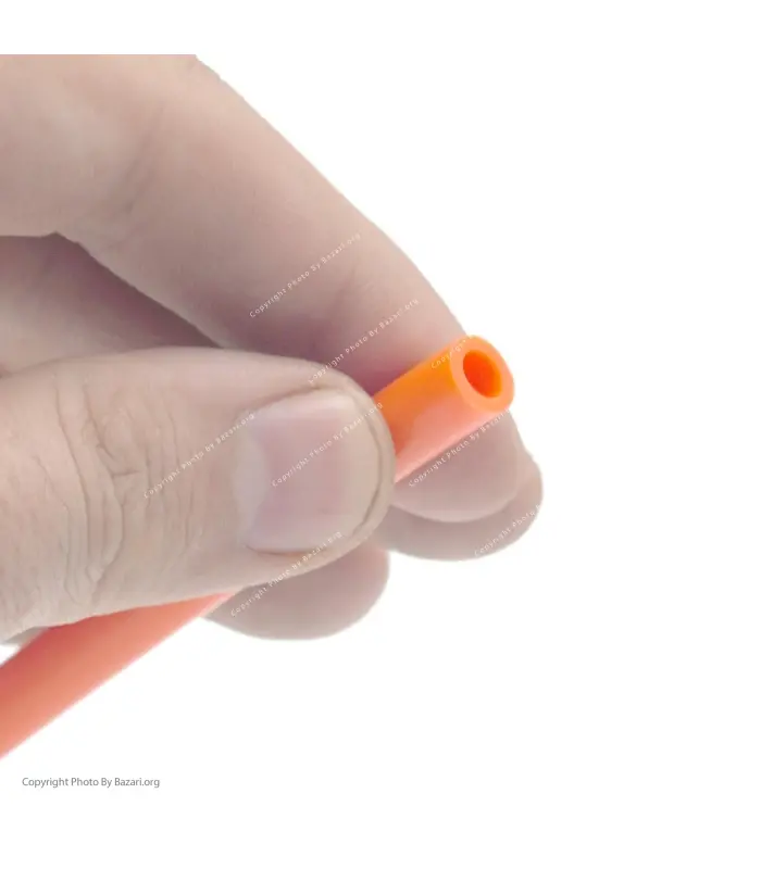 شیلنگ پنوماتیک پلی اورتان 5x8 نارنجی (ایران)