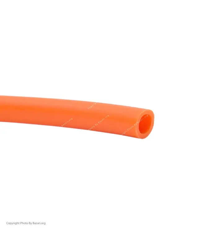 شیلنگ پنوماتیک پلی اورتان 8x12 نارنجی (ایران)