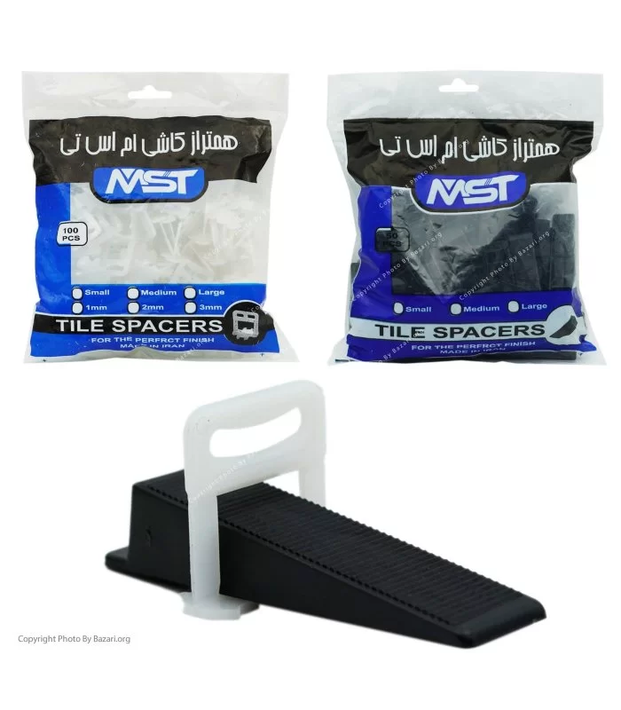 کلیپس همتراز کاشی و سرامیک 19 میلی متر (بند 2 میلی متر) ام اس تی (MST)